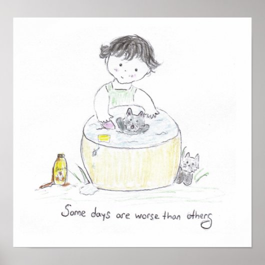 Schlechter Tag Poster (Vorne)