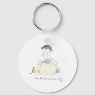 Schlechter Tag Schlüsselanhänger