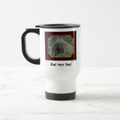 "Schlechter Tag!" Stachelschwein-Tasse Reisebecher (Links)