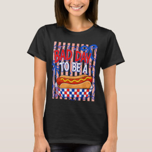 Schlechter Tag, um ein Hot Dog zu sein, amerikanis T-Shirt
