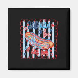 Schlechter Tag, um ein Hotdog zu sein, 4. Juli Coq Magnet