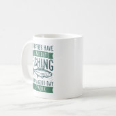 Schlechter Tagesfang Kaffeetasse (Vorderseite Links)