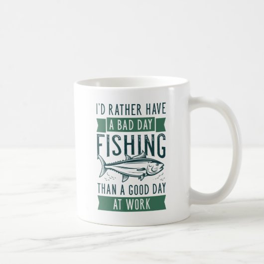 Schlechter Tagesfang Kaffeetasse (Rechts)