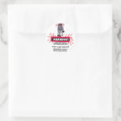Schlechter Tageskleber Runder Aufkleber (Tasche)