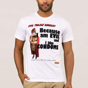 Schlechter Trojan Borscht - Übel und ich mögen T-Shirt