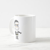 schlechter Typ-Anatologe Kaffeetasse (Vorderseite Links)