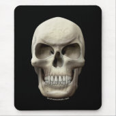 Schlechter vampirischer Schädel Mousepad (Vorne)