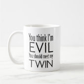 Schlechter Zwilling - Tasse (Links)