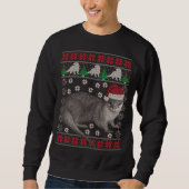 Schlechtere Weihnachten| schwitzen Weihnachten Sweatshirt (Vorderseite)