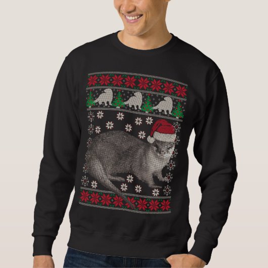 Schlechtere Weihnachten| schwitzen Weihnachten Sweatshirt (Vorderseite)