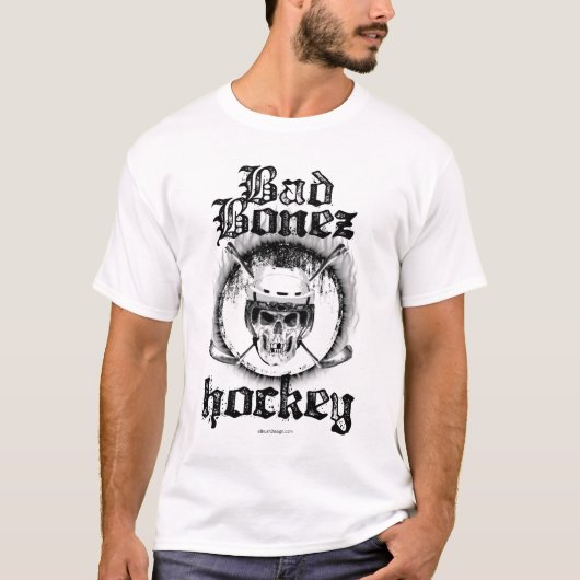 Schlechtes Bonez Hockey T-Shirt (Vorderseite)