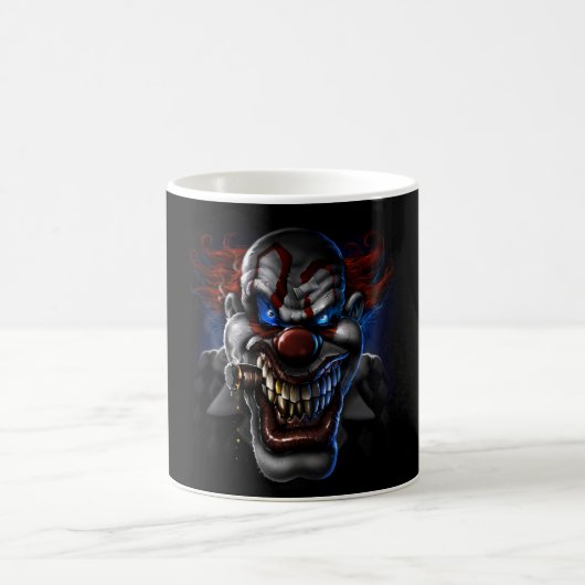 Schlechtes Clown-Gesicht Kaffeetasse (Mittel)