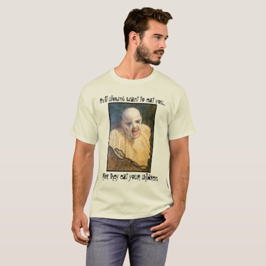 Schlechtes Clown-T-Shirt T-Shirt (Vorne ganz)