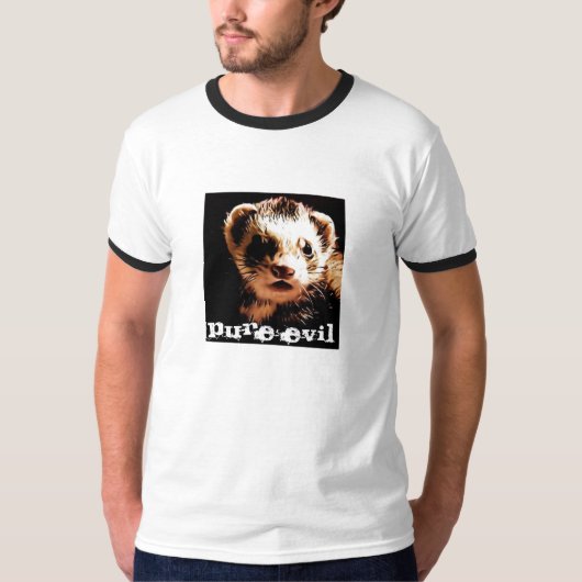 Schlechtes Frettchen T-Shirt (Vorderseite)
