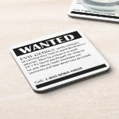 Schlechtes Genie wollte Anzeige Untersetzer (Linke Seite)