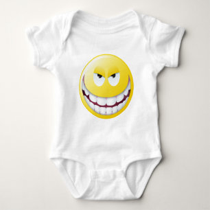 Schlechtes Gesicht Baby Strampler
