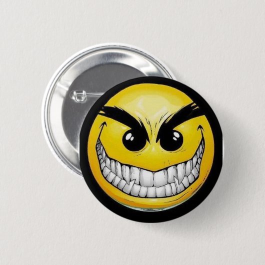 Schlechtes Gesicht Button (Vorne & Hinten)