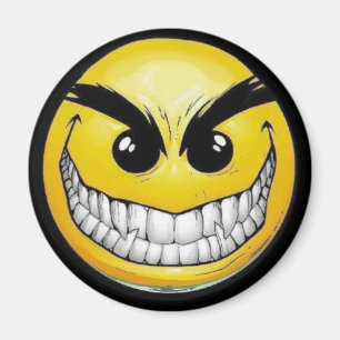 Schlechtes Gesicht Magnet