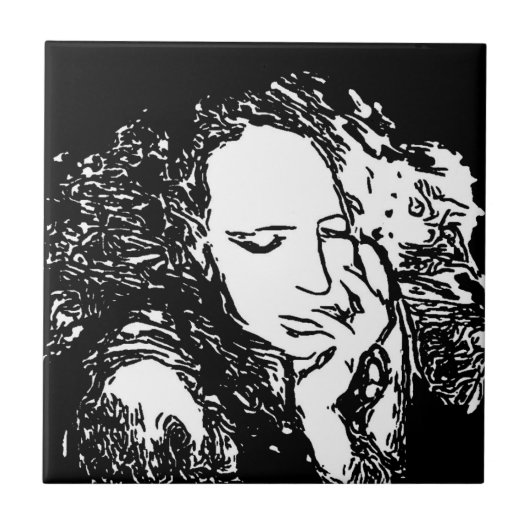 Schlechtes Habit Fliese (Vorderseite)