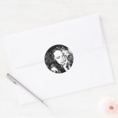 Schlechtes Habit Runder Aufkleber (Umschlag)