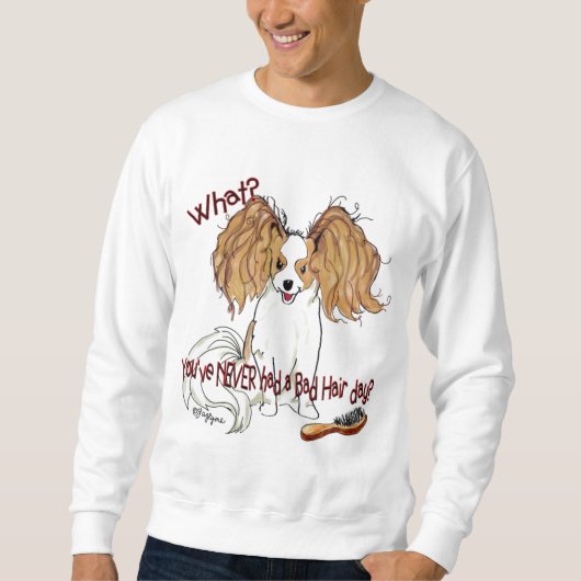 Schlechtes Hair2 Sweatshirt (Vorderseite)