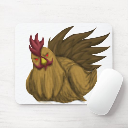 Schlechtes Huhn Mousepad (Mit Mouse)