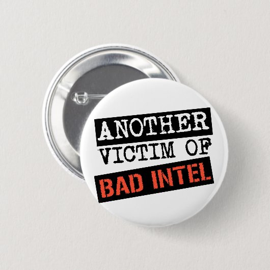 SCHLECHTES INTEL knöpfen Button (Vorne & Hinten)