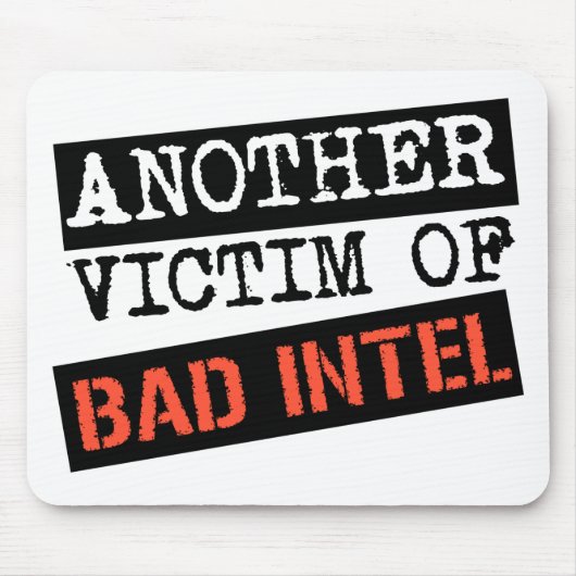 SCHLECHTES INTEL Mousepad (Vorne)
