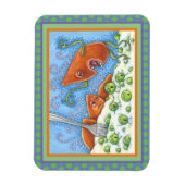 SCHLECHTES JAMBELLING IN PEAS, FUNNY ERNTEDANK MEA MAGNET (Vertikal)