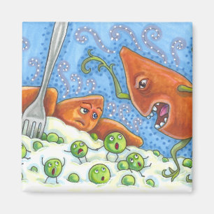 SCHLECHTES JAMBELLING IN PEAS, FUNNY ERNTEDANK MEA MAGNET