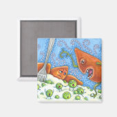 SCHLECHTES JAMBELLING IN PEAS, FUNNY ERNTEDANK MEA MAGNET (Vorderseite/Rückseite)