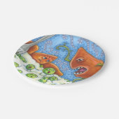 SCHLECHTES JAMBELLING IN PEAS, FUNNY ERNTEDANK MEA PAPPTELLER (Schrägansicht)