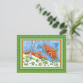 SCHLECHTES JAMBELLING IN PEAS, FUNNY ERNTEDANK MEA POSTKARTE (Stehend Vorderseite)