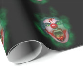Schlechtes Joker-Clown-Gesicht Geschenkpapier (Rolleneckpunkt)