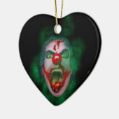 Schlechtes Joker-Clown-Gesicht Keramikornament (Links)