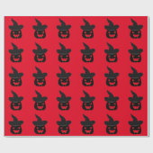 Schlechtes Kürbis-Packpapier Halloweens Geschenkpapier (Flach)