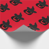 Schlechtes Kürbis-Packpapier Halloweens Geschenkpapier (Ecke)