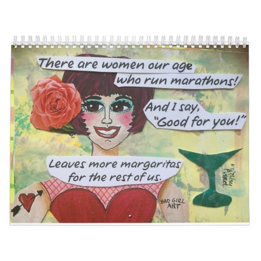 SCHLECHTES MÄDCHEN CALENDAR-MARGARITA KALENDER (Titelbild)