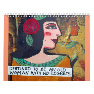 SCHLECHTES MÄDCHEN, DAS BESTIMMT IST, KEINE REUE Z KALENDER