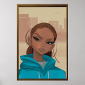 Schlechtes Mädchen Poster (Vorne)