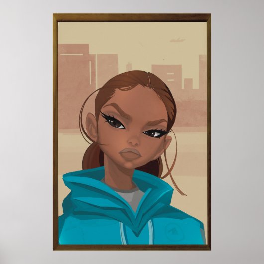 Schlechtes Mädchen Poster (Vorne)