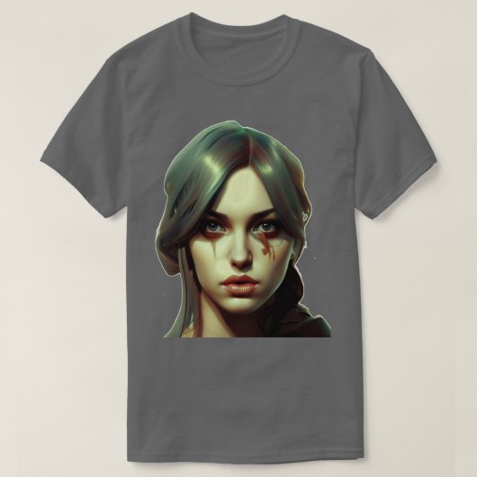 schlechtes Mädchen T-Shirt (Design vorne)