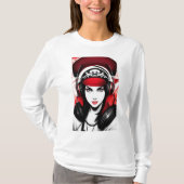 schlechtes Mädchen T-Shirt (Vorderseite)