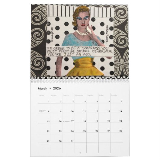 SCHLECHTES MÄDCHEN VORGESEHEN, UM KEINEN KALENDER (Mär 2026)