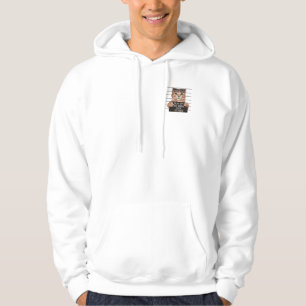schlechtes niedliches Katzendesign Katzen lieben Hoodie