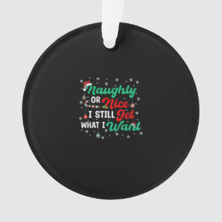 Schlechtes oder Gutes Benehmen, ich bekomme trotzd Ornament