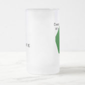 Schlechtes Orc Mattglas Bierglas (Mittel)