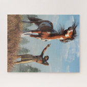 Schlechtes Pferd Puzzle (Horizontal)