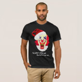 schlechtes Sankt-T-Shirt des schlechten Clowns T-Shirt (Vorne ganz)