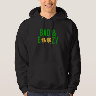 Schlechtes und kurzes irisches St Patrick Day Funn Hoodie